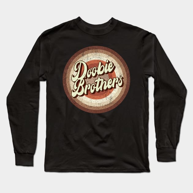 Vintage brown exclusive - Doobie Brothers Long Sleeve T-Shirt by roeonybgm